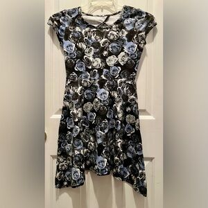 Girls Dress Epic Threads Size Large Dress Floral Print Short Sleeve Casual